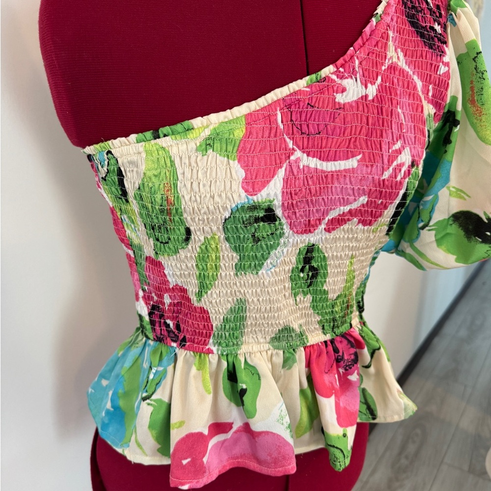 Floral Off-Shoulder Top